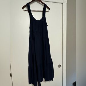 Navy blue Time and Tru Midi Dress. XXL.